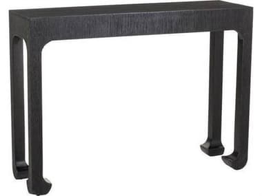 Arteriors Home Ichigo Rectangular Wood Ebony Black Console Table ARHFLI14