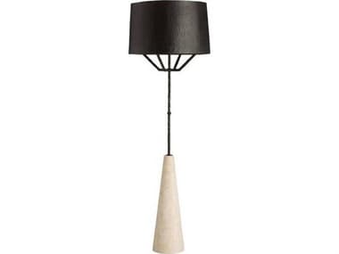 Arteriors Home Juneau Arteriors Home White Natural Iron Black Floor Lamp ARHPFI17