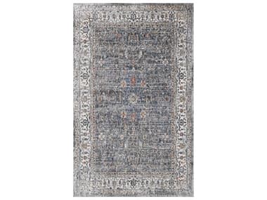 Amer Rugs Vermont Bordered Area Rug ARVRM7CHARCOAL