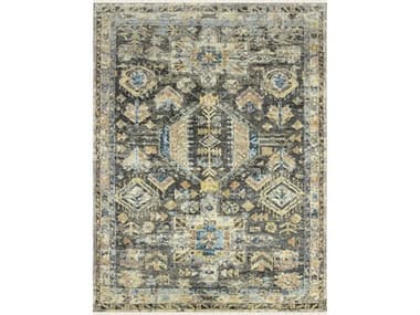 Amer Rugs Willow Bordered Area Rug ARWIL3GRAY