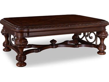 A.R.T. Furniture Valencia Dark Oak 54''L x 34''W Rectangular Cocktail Table AT2093002304