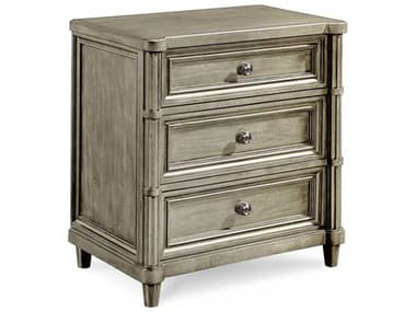 A.R.T. Furniture Morrissey Eccles 30" Wide 3-Drawers Silver Parrawood Nightstand AT2181402727