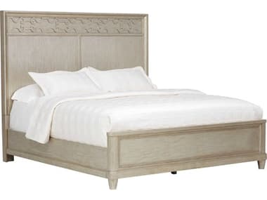 A.R.T. Furniture Morrissey Wood Bezel Gray Parrawood California King Panel Bed AT2181572727