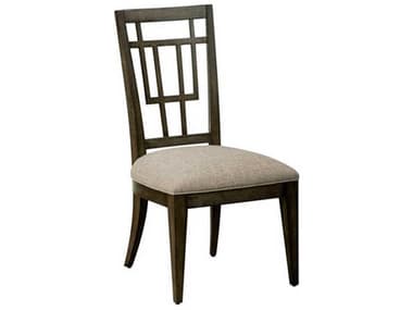 A.R.T. Furniture Woodwright Brown Fabric Upholstered Side Dining Chair AT2532042315