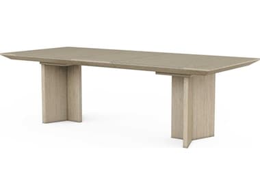 A.R.T. Furniture North Side 76-98&quot; Extendable Rectangular Wood Shale Dining Table AT2692202556