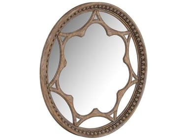 A.R.T. Furniture Architrave 44'' Round Almond Wall Mirror AT2771232608