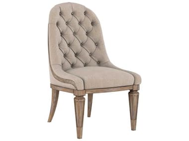 A.R.T. Furniture Architrave Rubberwood Beige Upholstered Side Dining Chair AT2772062608