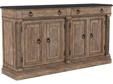A.R.T. Furniture Architrave 80" Pine Wood Almond Sideboard AT2772522608