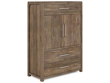 A.R.T. Furniture Stockyard Brown Ash Wood Accent Chest AT2841522303