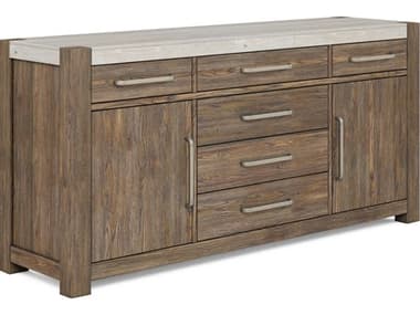 A.R.T. Furniture Stockyard 76&quot; Ash Wood Sideboard AT2842522303