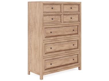 A.R.T. Furniture Post 42" Wide Beige Ash Wood Accent Chest AT2881512355