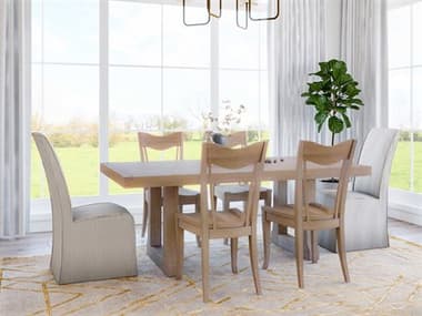 A.R.T. Furniture Post Ash Wood Dining Room Set AT2882382355SET1