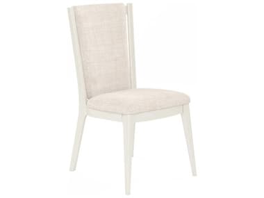 A.R.T. Furniture Blanc Rubberwood White Fabric Upholstered Side Dining Chair AT2892061017