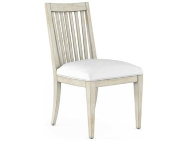 A.R.T. Furniture Cotiere Oak Wood Beige Fabric Upholstered Side Dining Chair AT2992042349