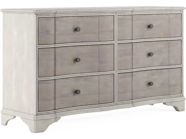 A.R.T. Furniture Alcove 68" Wide 6-Drawers Beige Acacia Wood Double Dresser AT3211302801
