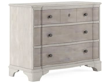 A.R.T. Furniture Alcove 36" Wide 3-Drawers Belgian Ivory Beige Acacia Wood Nightstand AT3211482801