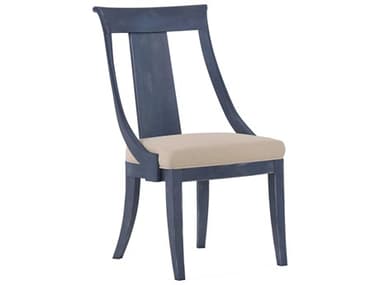 A.R.T. Furniture Alcove Alder Wood Gray Fabric Upholstered Side Dining Chair AT3212062821