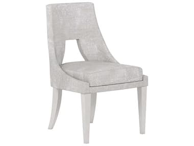 A.R.T. Furniture Mezzanine Poplar Wood Gray Fabric Upholstered Side Dining Chair AT3252002249