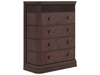 A.R.T. Furniture Revival 45" Wide Napa Mahogany Brown Rubberwood Accent Chest AT3281501730