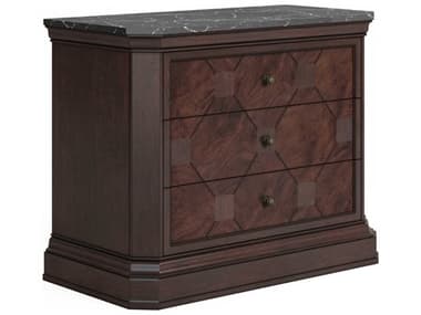 A.R.T. Furniture Revival 21" Wide 3-Drawers Napa Mahogany Brown Rubberwood Bachelor Chest Nightstand AT3281581730