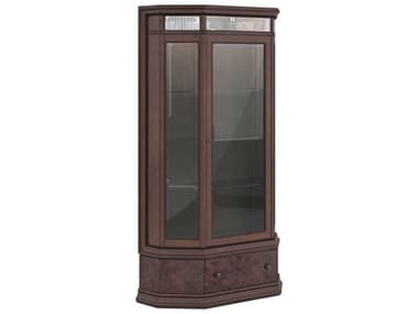 A.R.T. Furniture Revival 50" Rubberwood Napa Mahogany Display Cabinet AT3282401730