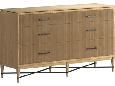 A.R.T. Furniture Loft 6-Drawers Rubberwood Double Dresser AT3351301911