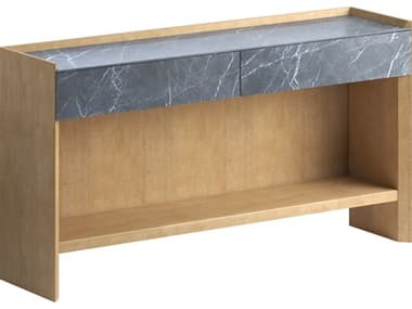 A.R.T. Furniture Loft Rectangular Marble Brown Natural Maple Console Table AT3353071911