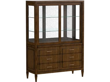 A.R.T. Furniture Eave Parrawood Brown Hazelnut Display Cabinet AT3362401860