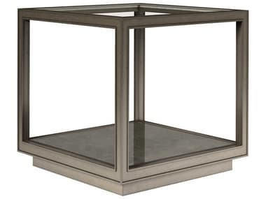 A.R.T. Furniture Cove 26" Square Glass Mica End Table AT3493032743