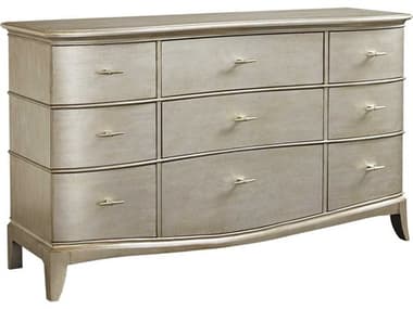 A.R.T. Furniture Starlite 67&quot; Wide 9-Drawers Silver Parrawood Dresser AT4061302227