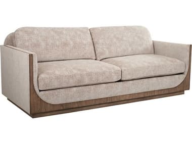 A.R.T. Furniture Bastion 91" Mink Brown Fabric Upholstered Sofa AT7635015354