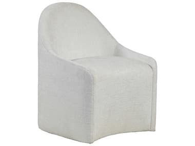 Artistica Signature Designs Carly White Fabric Upholstered Arm Dining Chair ATS01231188001