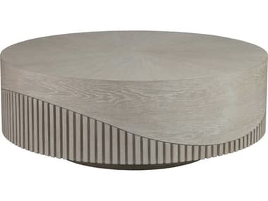 Artistica Signature Designs Daybreak 44" Round Wood Light Taupe Cocktail Table ATS012333943