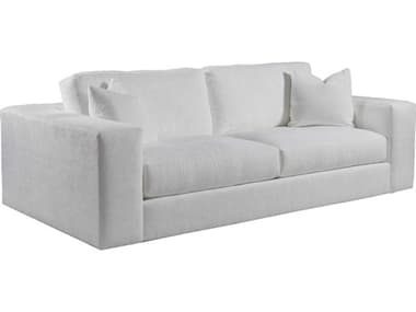 Artistica Upholstery Veronica 95" White Fabric Upholstered Sofa ATS01241233240