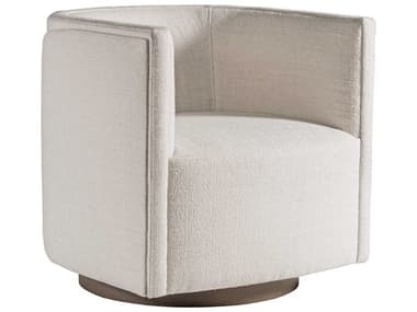 Artistica Upholstery Ingrid 31" Swivel Cream Fabric Accent Chair ATS01263211SW40