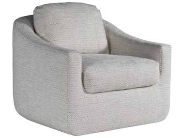 Artistica Upholstery Liz 38" Swivel Cream Fabric Accent Chair ATS01263511SW40