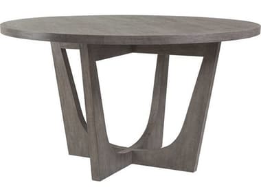 Artistica Brio 54" Round Wood Grigio Dining Table ATS205887041