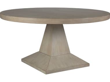Artistica Cohesion Program Chronicle 60" Round Wood Bianco Dining Table ATS2224870C40