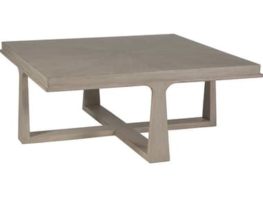 Artistica Cohesion Program Rousseau Bianco 42'' Wide Square Coffee Table ATS222894740