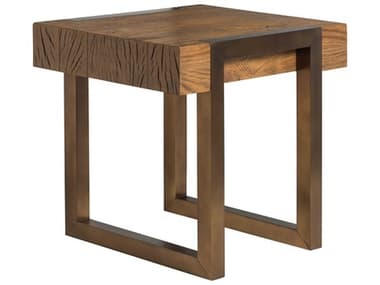 Artistica Signature Designs Canto 27" Rectangular Wood Honey Brown Bronze End Table ATS2241955