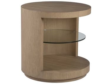 Artistica Simpatico Round Wood End Table ATS2370953