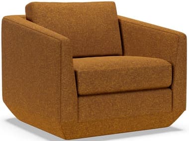 Artistica Upholstery Veronica Swivel Brown Accent Chair ATS241111SW45