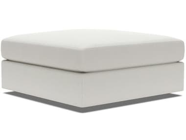 Artistica Upholstery Vivien White Upholstered Ottoman ATS24125440