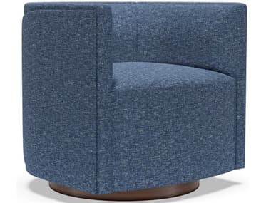 Artistica Upholstery Ingrid Swivel Blue Accent Chair ATS263211SW44