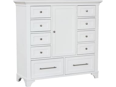 Avalon Furniture White Pine Wood Accent Chest AVLB00299C