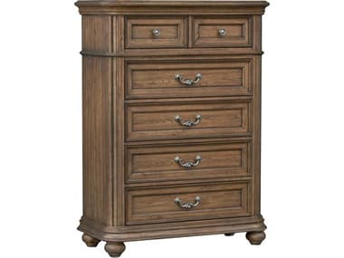 Avalon Furniture Brown Birch Wood Accent Chest AVLB00362CC