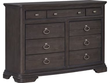 Avalon Furniture Brown Rubberwood Double Dresser AVLB00566D