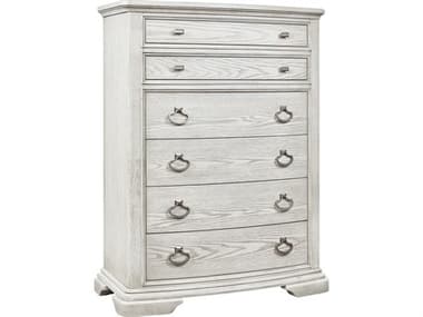 Avalon Furniture White Acacia Wood Accent Chest AVLB00567C