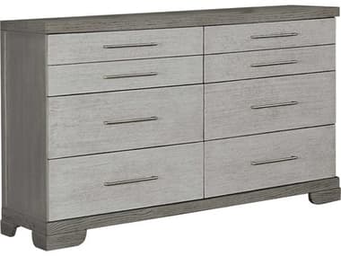 Avalon Furniture Gray Oak Wood Double Dresser AVLB00913D