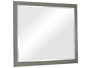 Avalon Furniture White Light Taupe Rectangular Dresser Mirror AVLB00913M